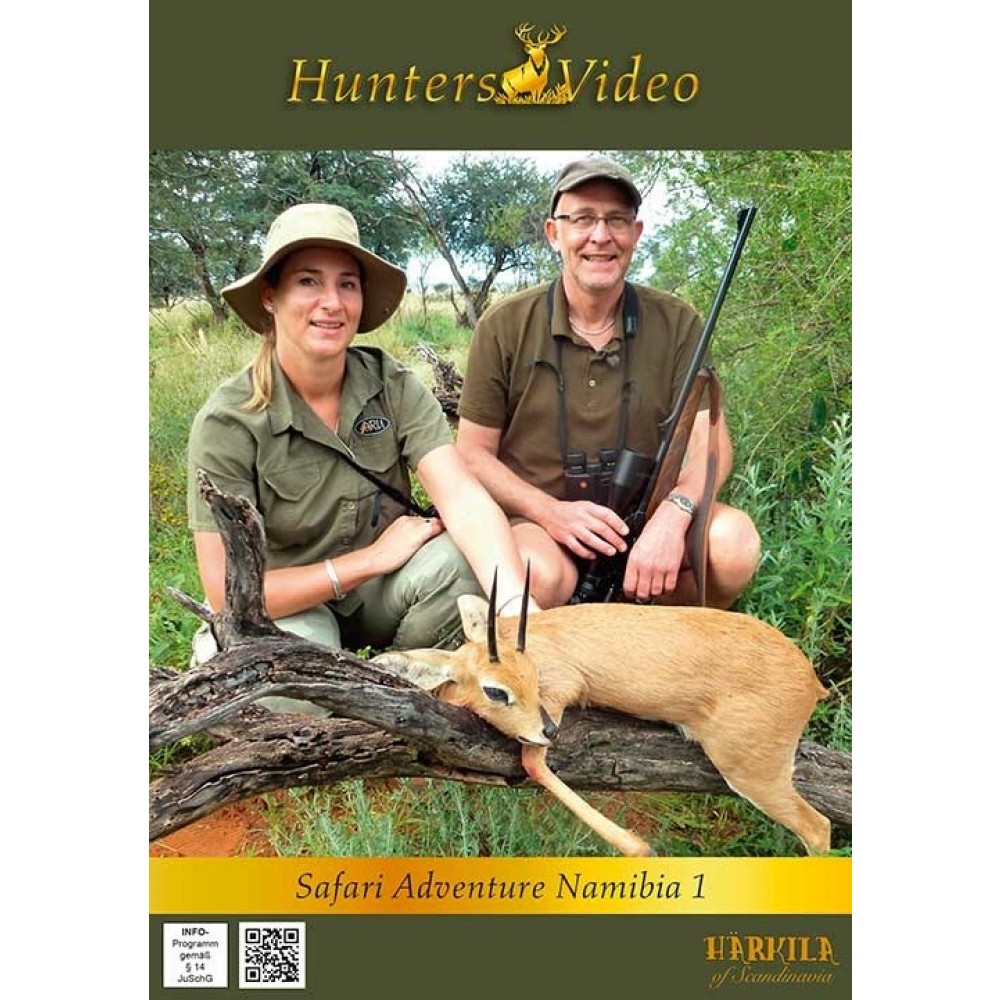 Hunter Video Safari Eventyr Namibia 1 - DVD