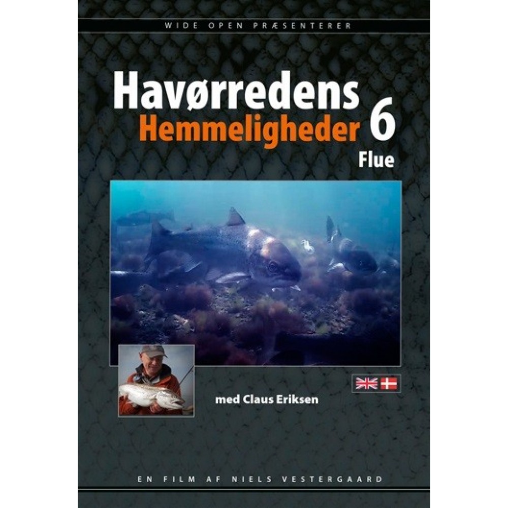 Wide Open - Havørredens Hemmeligheder 6 - Flue -DVD