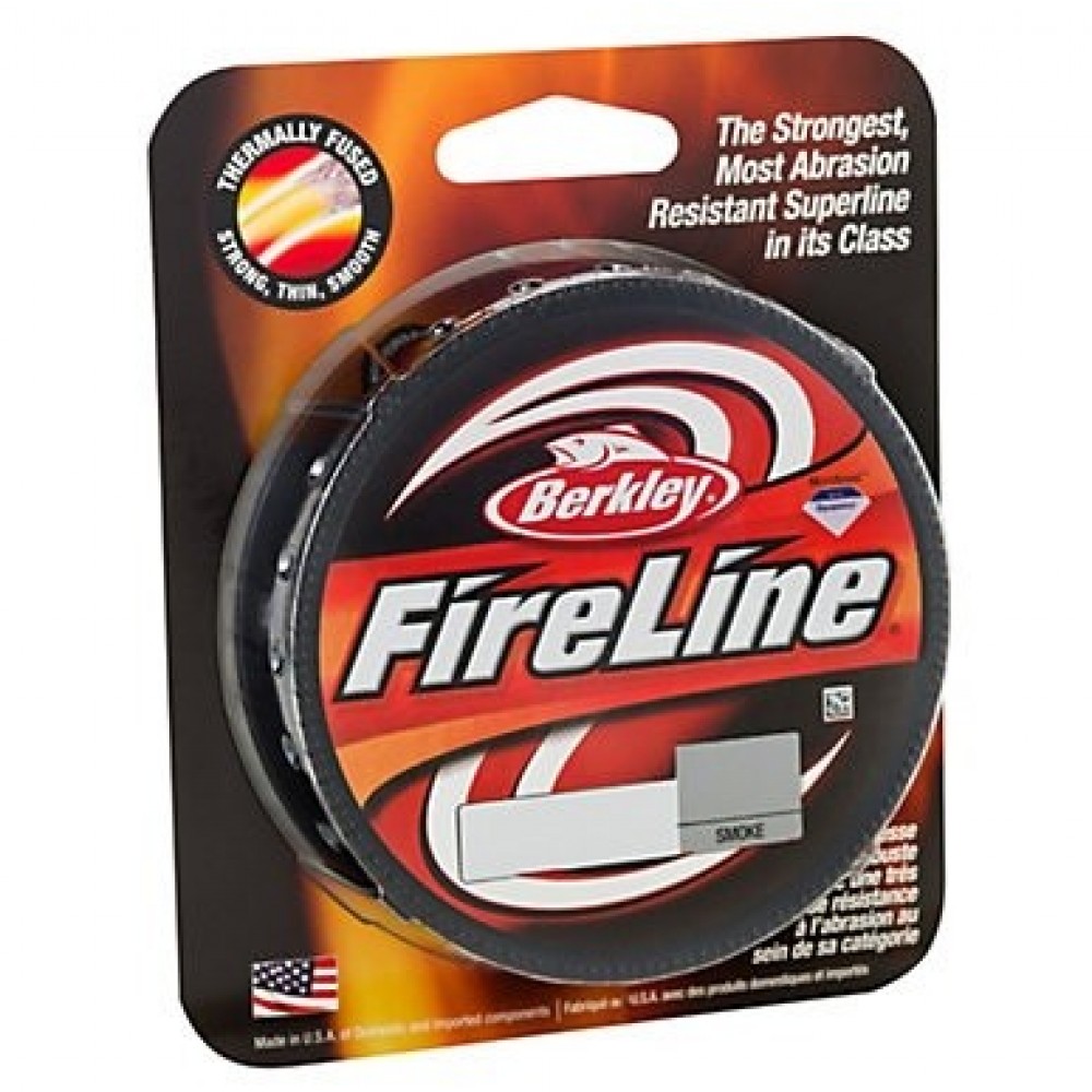 Berkley - Fireline - Smoke 0,10 mm 5,9 kg 110m fiskeline