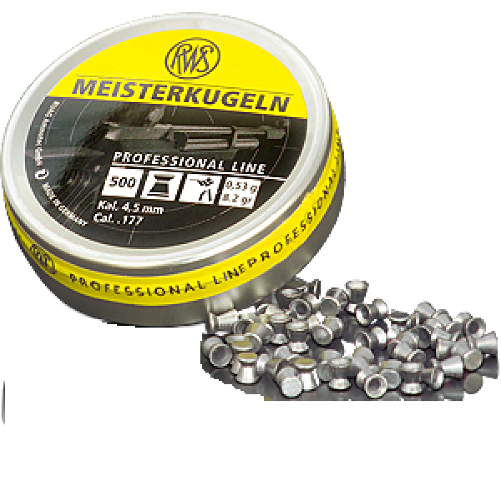 RWS - Meisterkugeln Professional - Kal. 4,5 mm 500stk