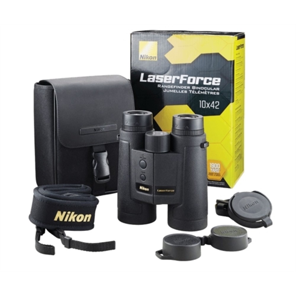 Nikon Laser Force 10x42 m/afstandsmåler
