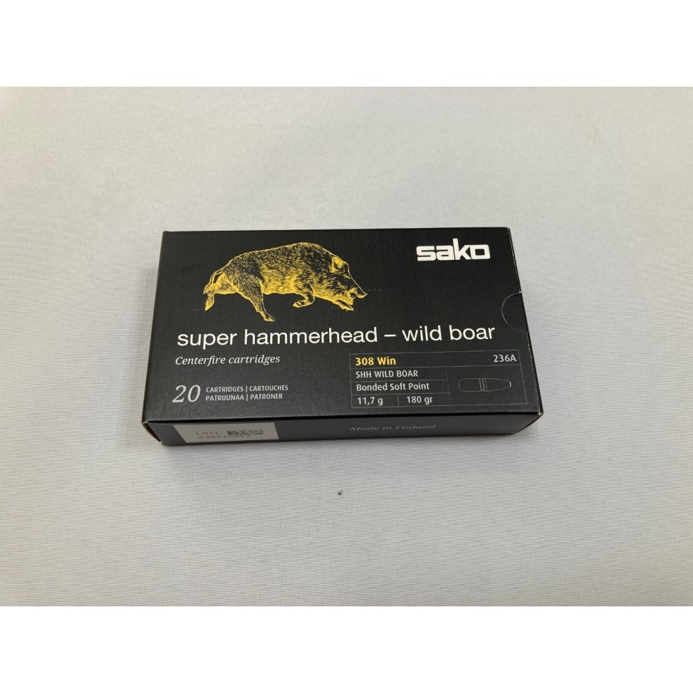 Sako Super Hammerhead - Wild Boar .308 w 11,7 gr