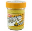 Berkley Powerbait Natural Scent Sunshine Yellow Glitter Garlic