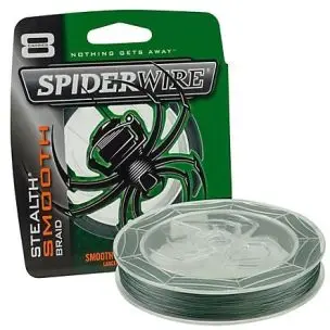 Spiderwire - STEALTH Smooth 8 Braid - 0,20 mm 20 kg 150M Moss Green Fiskeline