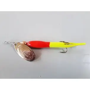 FC Spinner Downstream  Rød/Fluogul  19 gram