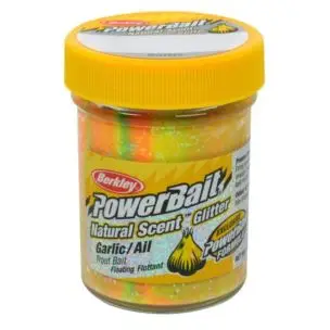 Berkley Powerbait Natural Scent Rainbow Glitter Garlic