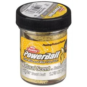 Berkley Powerbait Natural Scent Banana Boost Glitter