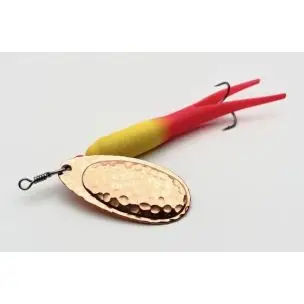 KarlK Kondomspinner Upstream  Gul/Rød m/kobberblad